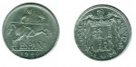 Moneda 5 CNTIMOS 1940, con calidad MBC