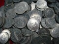 Bolsa 100 monedas 50 CNTIMOS Peseta, aluminio, calidad MBC