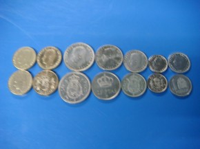 Bolsa Ao Completo 1983 (6 valores, 7 monedas), Rey Juan Carlos I, SC