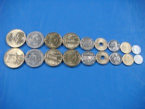 Bolsa Ao Completo 1996 (8 valores, 9 monedas), Rey Juan Carlos I, SC