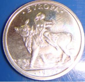 Moneda de 1 ECU de 1989, PLATA, con calidad SC