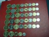 Colección completa de monedas españolas de 1975 a 2001 SC + Colección completa Euros españoles 1999 a 2009 SC