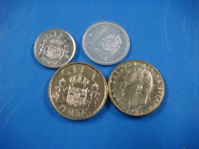 Bolsa Año Completo 1985 (3 valores, 4 monedas), Rey Juan Carlos I, SC