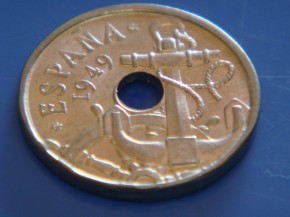 Moneda 50 CÉNTIMOS 1949 estrella 56, con calidad EBC
