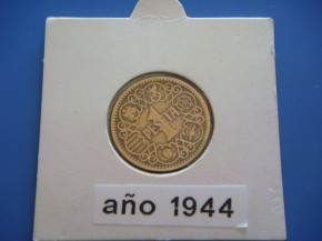 1 PESETA 1944, la del 1, con calidad MBC