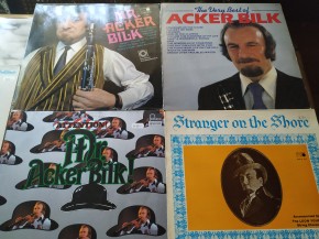 8 vinilos de Acker Bilk.